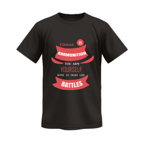 Courage Is Ammunition Vivid Tee
