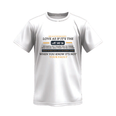 Cry As If You Are Happy Vivid Tee