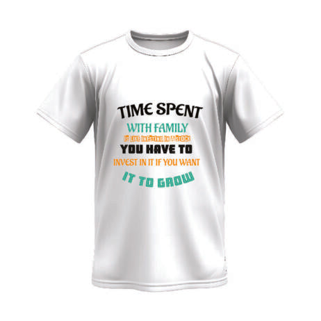 Time Spent With Family Vivid Tee