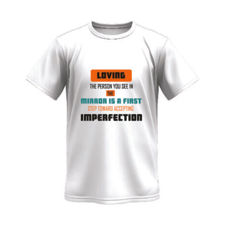 Loving The Person You See In The Mirror Vivid Tee