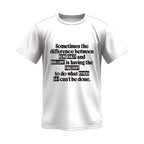 Sometimes To Determine Vivid Tee