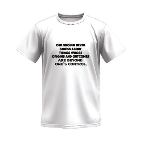 One Should Never Stress Vivid Tee