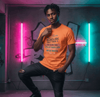 The Blues Are Only There If You Allow Them Vivid Tee