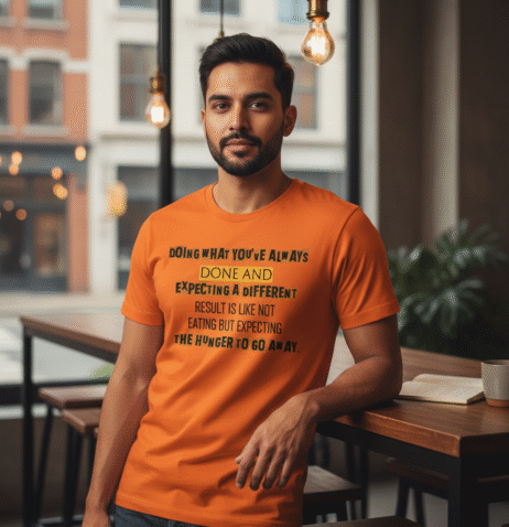 Doing What You’ve Always Done Vivid Tee