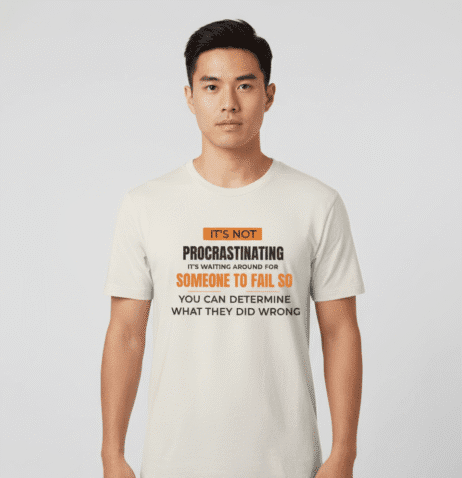 It’s Not Procrastinating Vivid Tee