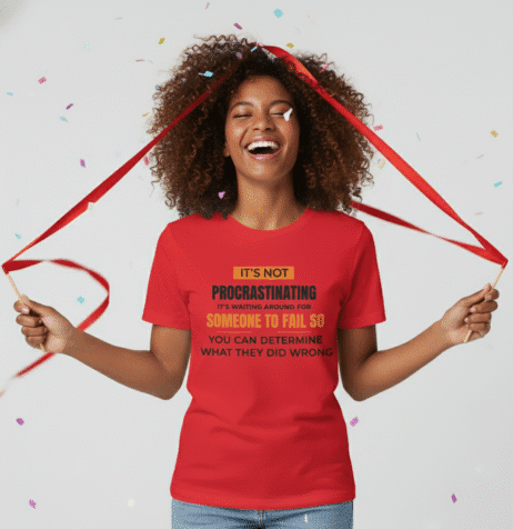 It’s Not Procrastinating Vivid Tee