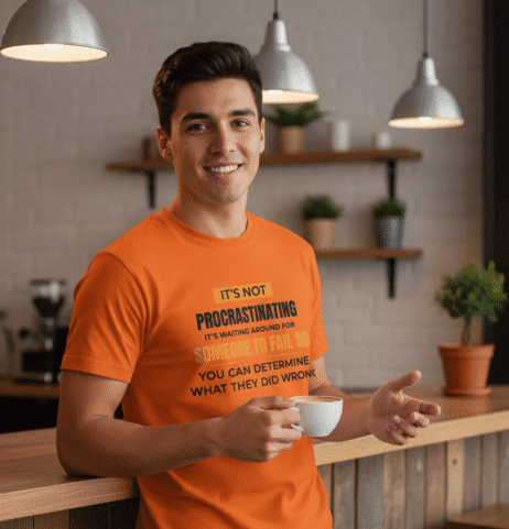 It’s Not Procrastinating Vivid Tee