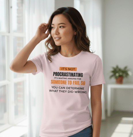 It’s Not Procrastinating Vivid Tee