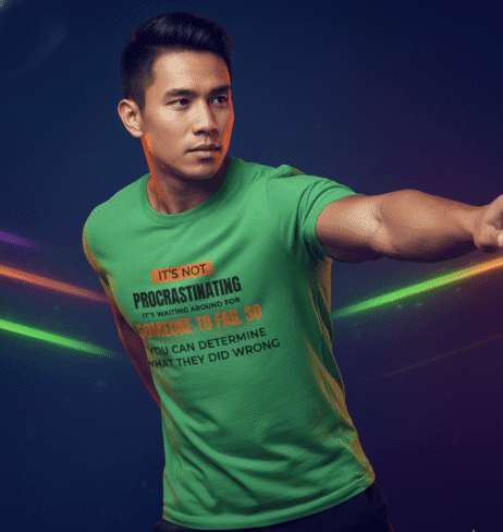 It’s Not Procrastinating Vivid Tee