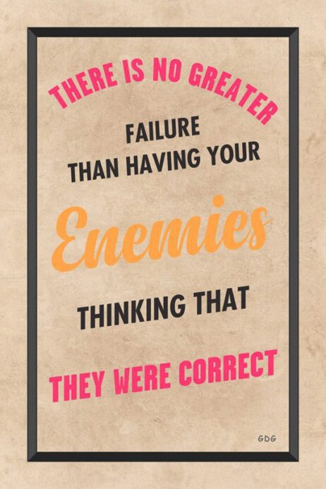 A poster with some writing on it