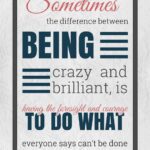 A poster with some words on it