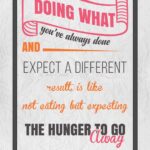 A poster with some words on it