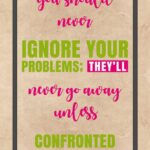 A poster with some words on it