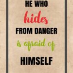 A quote is displayed on the wall.