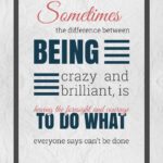 A poster with some words on it