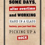 A poster with some words on it