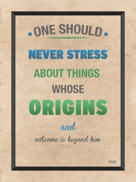 A poster with some words on it