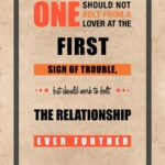 A poster with some writing on it