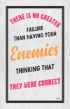 A poster with some writing on it