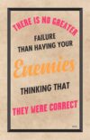 A poster with some writing on it
