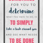 A poster with some words on it