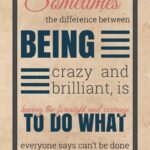 A poster with some words on it