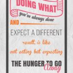 A poster with some words on it