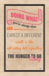 A poster with some words on it