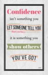 A series of motivational quotes on a floral background.