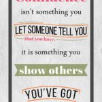 A series of motivational quotes on a floral background.